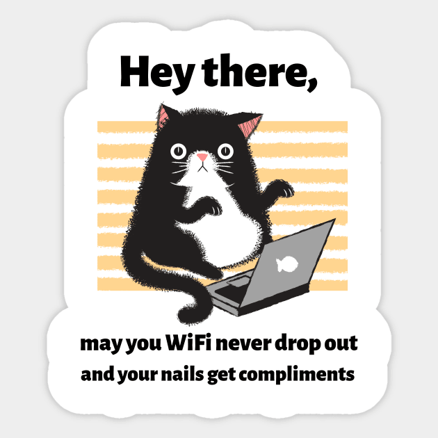 May your WIFI never drop out and your nails get compliments Sticker by GirlsWhoCode